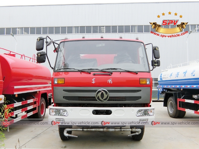 Front view of Fire Fighting Tanker - Dongfeng Front view of Fire Fighting Tanker - Dongfeng